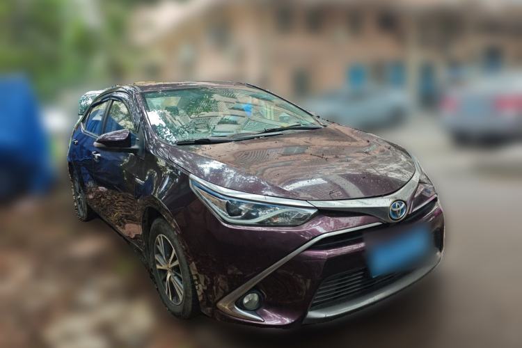 Used Toyota Levin 2016 Dual-Engine 1.8H GS E-CVT Elite Model with Sunroof Front Right 45 Deg