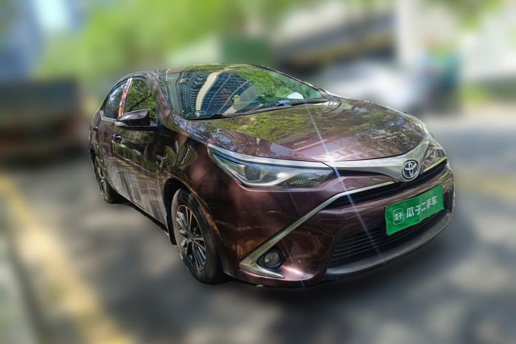 Used Toyota Levin 2016 Dual-Engine 1.8H GS E-CVT Elite Model with Sunroof Front Right 45 Deg