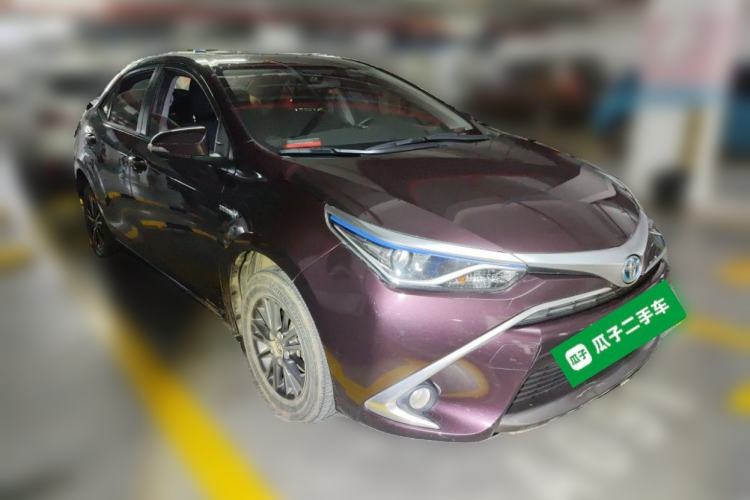 Used Toyota Levin 2016 Dual-Engine 1.8H GS E-CVT Elite Model with Sunroof Front Right 45 Deg