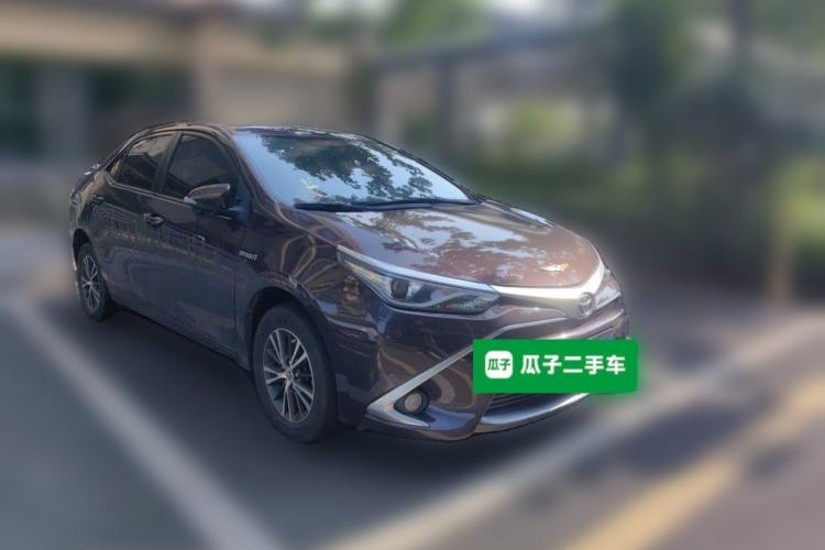 Used Toyota Levin 2016 Dual-Engine 1.8H GS E-CVT Elite Model with Sunroof Front Right 45 Deg