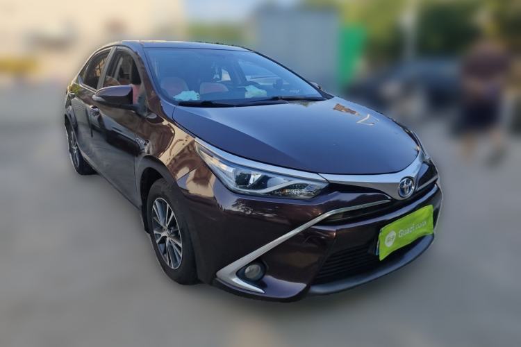 Used Toyota Levin 2016 Dual-Engine 1.8H GS E-CVT Elite Model with Sunroof Front Right 45 Deg