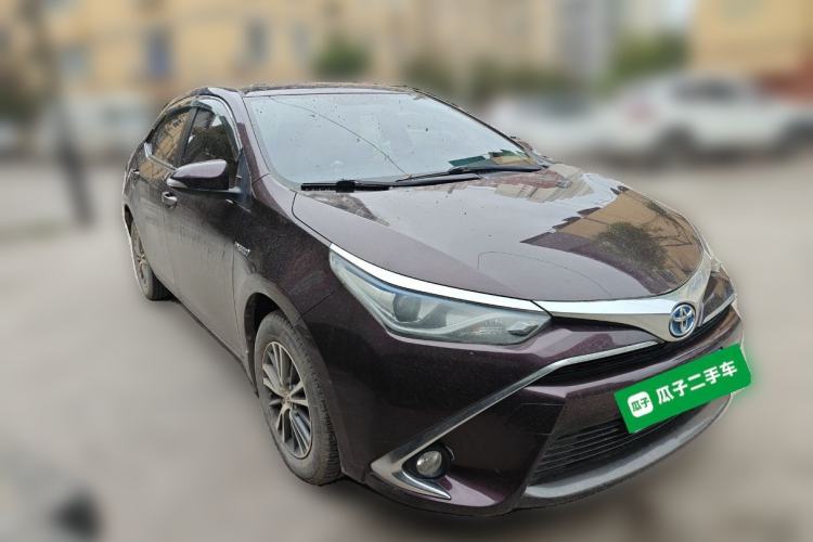 Used Toyota Levin 2016 Dual-Engine 1.8H GS E-CVT Elite Model with Sunroof Front Right 45 Deg