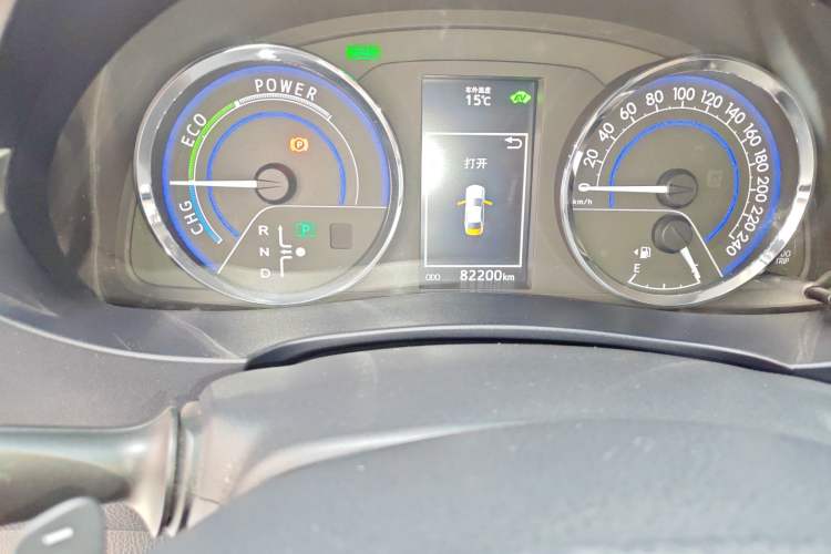 Used Toyota Levin 2016 Dual-Engine 1.8H V E-CVT Luxury Edition Odometer Close Up