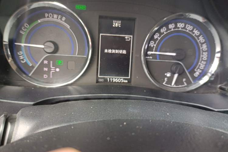 Used Toyota Levin 2016 Dual-Engine 1.8H GS-L E-CVT Leading Edition Odometer Close Up