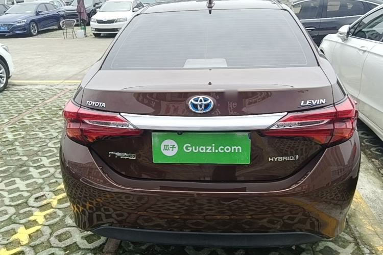 Used Toyota Levin 2016 Dual-Engine 1.8H GS E-CVT Elite Model with Sunroof Rear