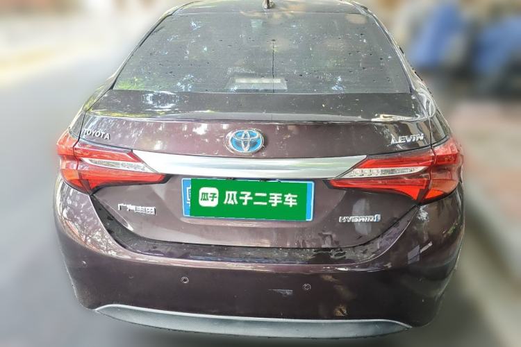 Used Toyota Levin 2016 Dual-Engine 1.8H GS E-CVT Elite Model with Sunroof Rear