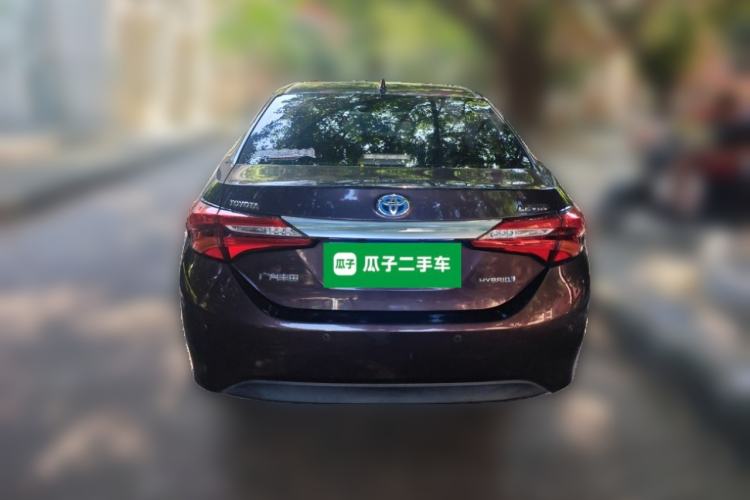 Used Toyota Levin 2016 Dual-Engine 1.8H GS E-CVT Elite Model with Sunroof Rear