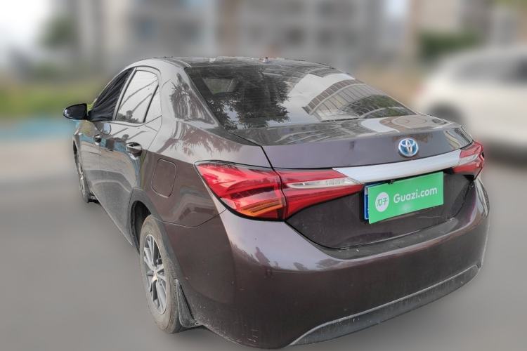 Used Toyota Levin 2016 Dual-Engine 1.8H GS E-CVT Elite Model with Sunroof Rear Left 45 Deg