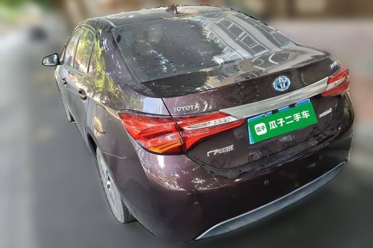 Used Toyota Levin 2016 Dual-Engine 1.8H GS E-CVT Elite Model with Sunroof Rear Left 45 Deg