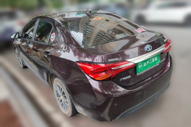 Used Toyota Levin 2016 Dual-Engine 1.8H GS E-CVT Elite Model with Sunroof Rear Left 45 Deg