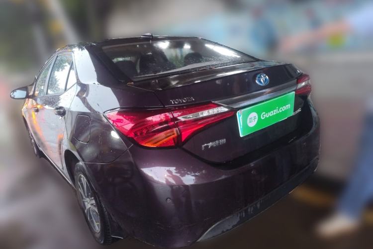 Used Toyota Levin 2016 Dual-Engine 1.8H GS E-CVT Elite Model with Sunroof Rear Left 45 Deg