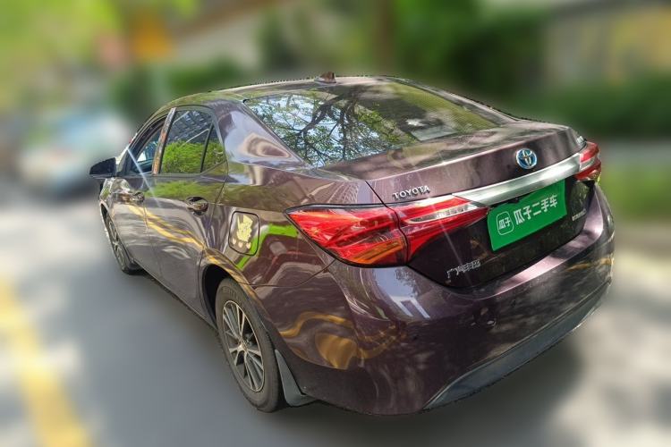 Used Toyota Levin 2016 Dual-Engine 1.8H GS E-CVT Elite Model with Sunroof Rear Left 45 Deg