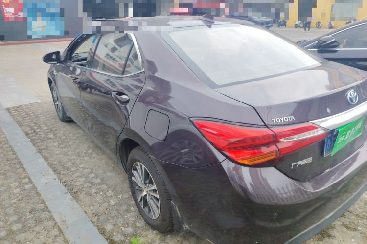 Used Toyota Levin 2016 Dual-Engine 1.8H GS E-CVT Elite Model with Sunroof Rear Left 45 Deg