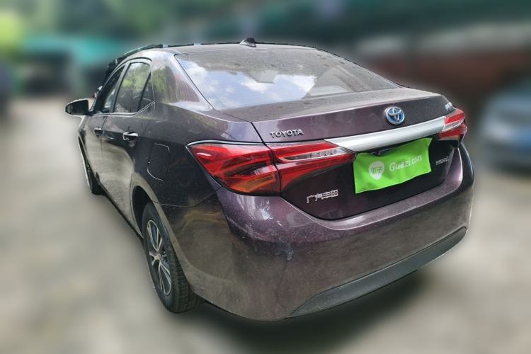 Used Toyota Levin 2016 Dual-Engine 1.8H GS E-CVT Elite Model with Sunroof Rear Left 45 Deg