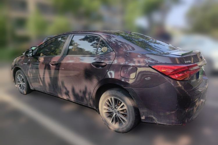 Used Toyota Levin 2016 Dual-Engine 1.8H GS E-CVT Elite Model with Sunroof Rear Left 45 Deg