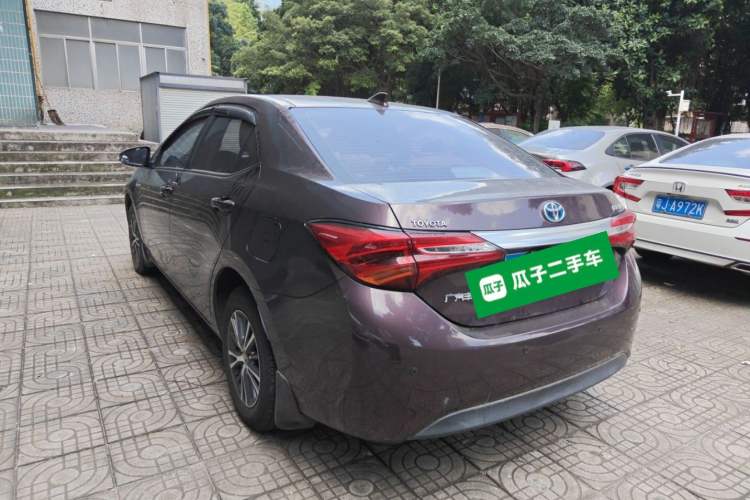 Used Toyota Levin 2016 Dual-Engine 1.8H GS E-CVT Elite Model with Sunroof Rear Left 45 Deg