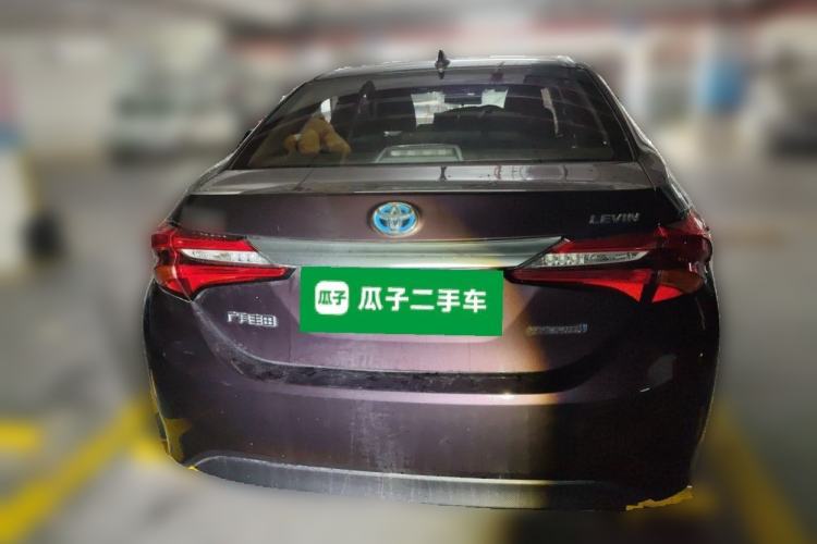 Used Toyota Levin 2016 Dual-Engine 1.8H GS E-CVT Elite Model with Sunroof Rear