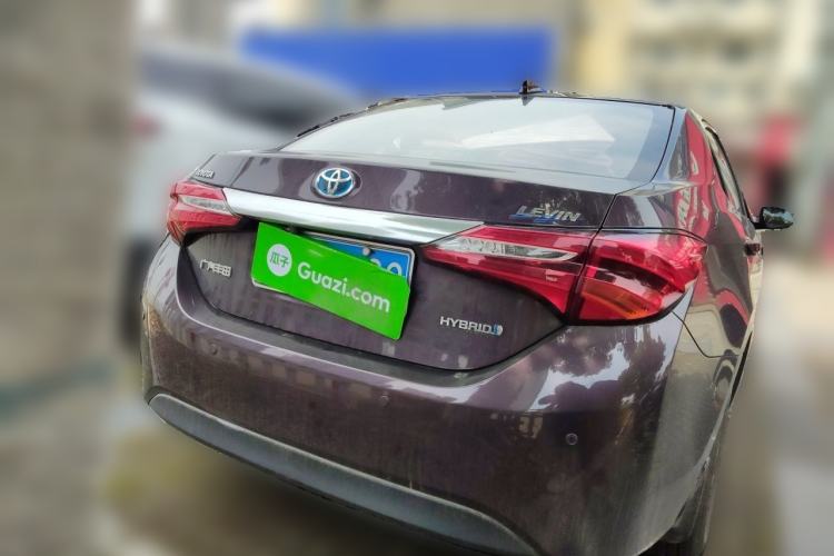 Used Toyota Levin 2016 Dual-Engine 1.8H GS E-CVT Elite Model with Sunroof Rear