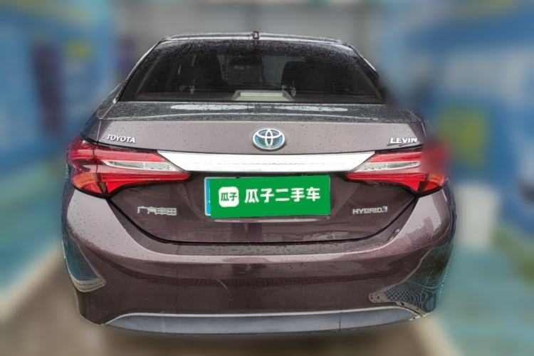 Used Toyota Levin 2016 Dual-Engine 1.8H GS E-CVT Elite Model with Sunroof Rear