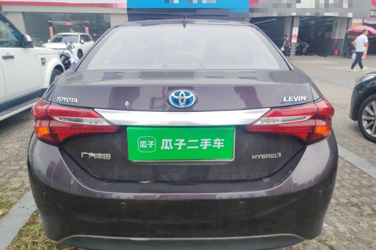 Used Toyota Levin 2016 Dual-Engine 1.8H GS E-CVT Elite Model with Sunroof Rear
