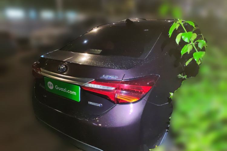 Used Toyota Levin 2016 Dual-Engine 1.8H GS E-CVT Elite Model with Sunroof Rear Right 45 Deg