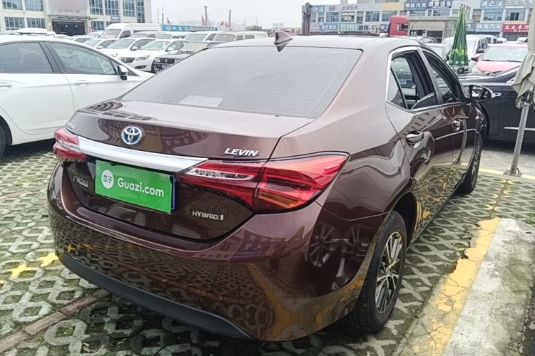 Used Toyota Levin 2016 Dual-Engine 1.8H GS E-CVT Elite Model with Sunroof Rear Right 45 Deg