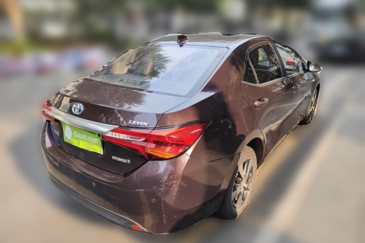 Used Toyota Levin 2016 Dual-Engine 1.8H GS-L E-CVT Leading Edition Rear Right 45 Deg