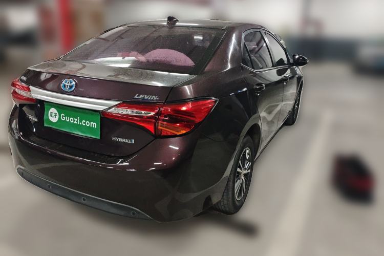 Used Toyota Levin 2016 Dual-Engine 1.8H GS E-CVT Elite Model with Sunroof Rear Right 45 Deg