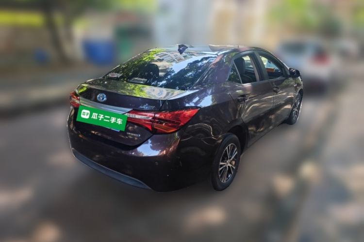 Used Toyota Levin 2016 Dual-Engine 1.8H GS E-CVT Elite Model with Sunroof Rear Right 45 Deg