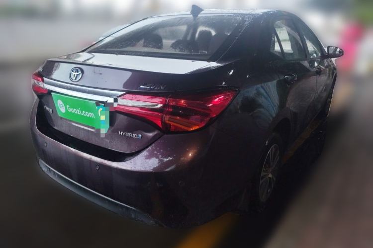 Used Toyota Levin 2016 Dual-Engine 1.8H GS E-CVT Elite Model with Sunroof Rear Right 45 Deg