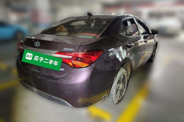 Used Toyota Levin 2016 Dual-Engine 1.8H GS E-CVT Elite Model with Sunroof Rear Right 45 Deg