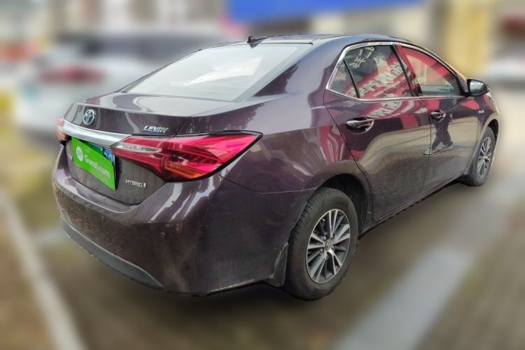 Used Toyota Levin 2016 Dual-Engine 1.8H GS E-CVT Elite Model with Sunroof Rear Right 45 Deg