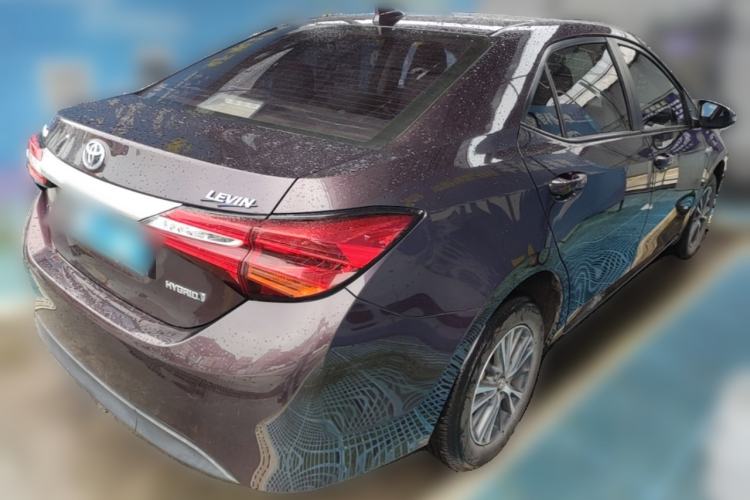 Used Toyota Levin 2016 Dual-Engine 1.8H GS E-CVT Elite Model with Sunroof Rear Right 45 Deg