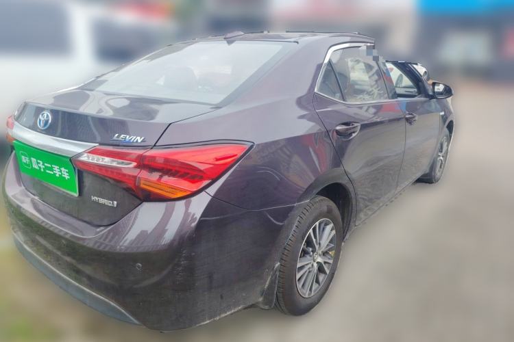 Used Toyota Levin 2016 Dual-Engine 1.8H GS E-CVT Elite Model with Sunroof Rear Right 45 Deg