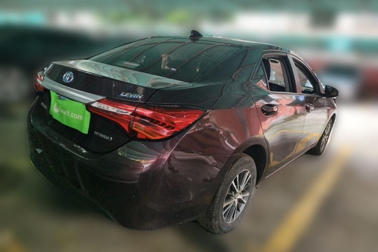 Used Toyota Levin 2016 Dual-Engine 1.8H GS E-CVT Elite Model with Sunroof Rear Right 45 Deg