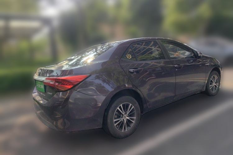 Used Toyota Levin 2016 Dual-Engine 1.8H GS E-CVT Elite Model with Sunroof Rear Right 45 Deg