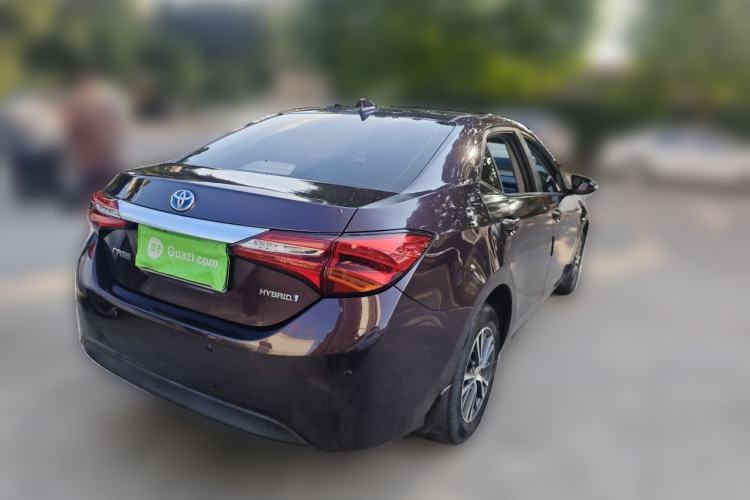 Used Toyota Levin 2016 Dual-Engine 1.8H GS E-CVT Elite Model with Sunroof Rear Right 45 Deg