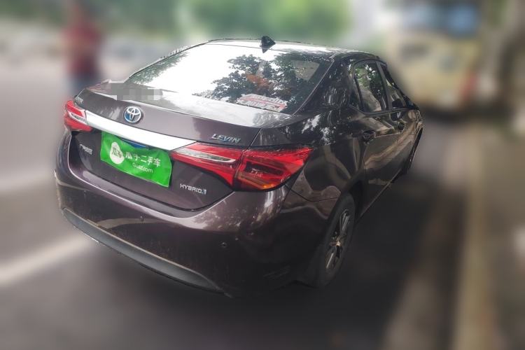 Used Toyota Levin 2016 Dual-Engine 1.8H GS E-CVT Elite Model with Sunroof Rear Right 45 Deg