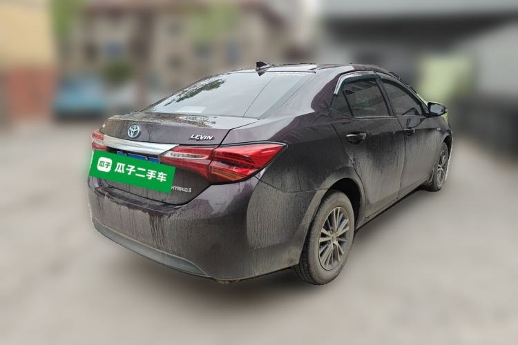 Used Toyota Levin 2016 Dual-Engine 1.8H GS E-CVT Elite Model with Sunroof Rear Right 45 Deg