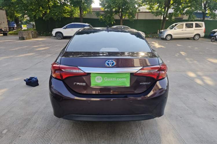 Used Toyota Levin 2016 Dual-Engine 1.8H GS E-CVT Elite Model with Sunroof Rear
