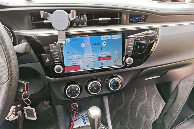 Used Toyota Levin 2016 1.6G CVT Elite Edition Audio And AC Panel