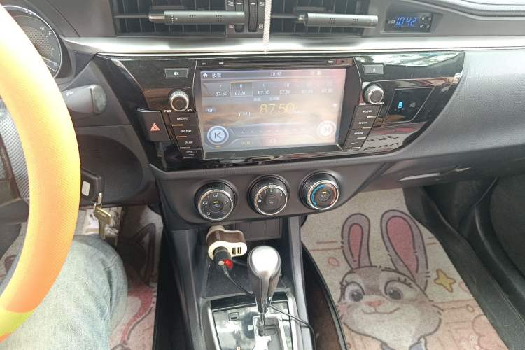 Used Toyota Levin 2016 1.6G CVT Elite Edition Audio And AC Panel