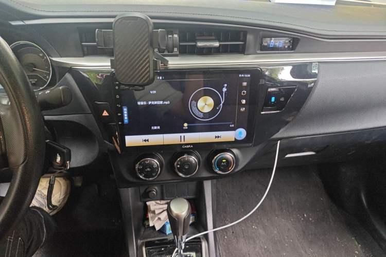 Used Toyota Levin 2016 1.6G CVT Elite Edition Audio And AC Panel