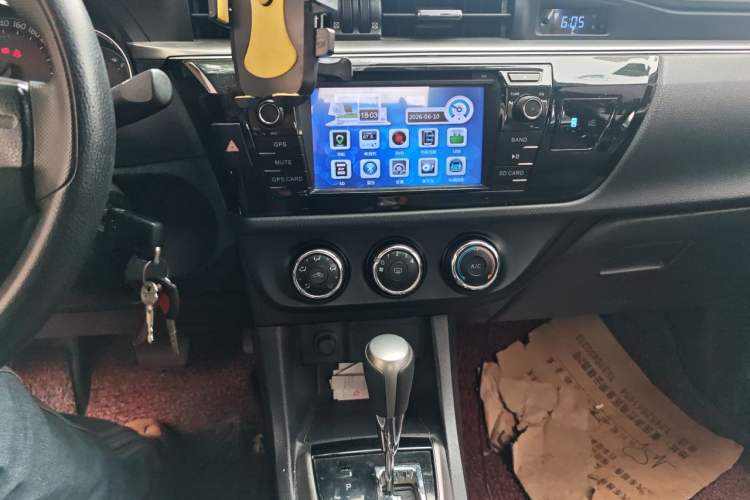 Used Toyota Levin 2016 1.6G CVT Elite Edition Audio And AC Panel