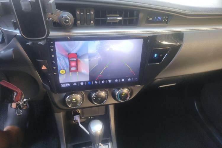 Used Toyota Levin 2016 1.6G CVT Elite Edition Audio And AC Panel
