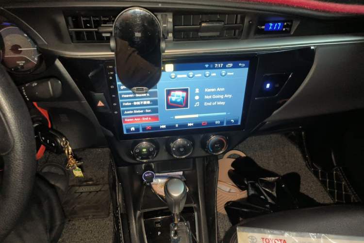 Used Toyota Levin 2016 1.6G CVT Elite Edition Audio And AC Panel