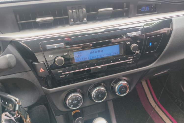 Used Toyota Levin 2016 1.6G-L CVT Leading Edition Audio And AC Panel