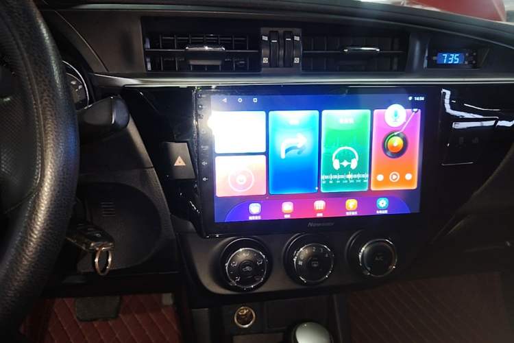 Used Toyota Levin 2016 1.6G CVT Elite Edition Audio And AC Panel