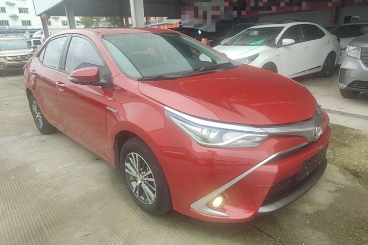 Used Toyota Levin 2016 Dual-Engine 1.8H GS E-CVT Elite Model with Sunroof Front Right 45 Deg