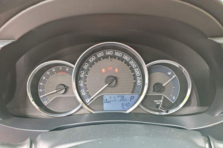Used Toyota Levin 2016 1.6G CVT Elite Edition Instrument Cluster